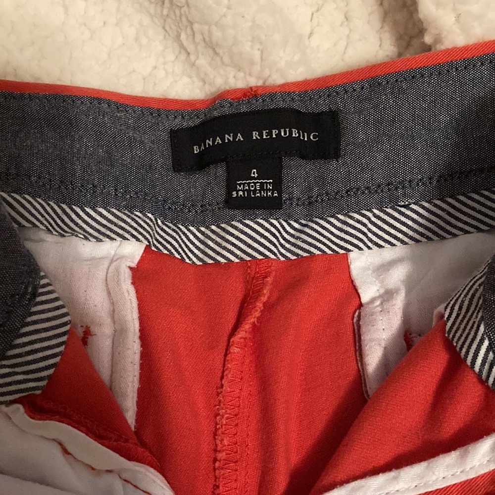 Banana Republic Orange Shorts - Picture 2 of 2